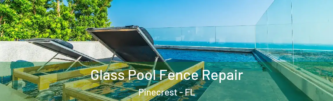  Glass Pool Fence Repair Pinecrest - FL